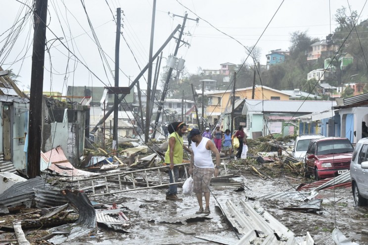 Damage Due to Hurricane Maria Damage Due to Hurricane Maria