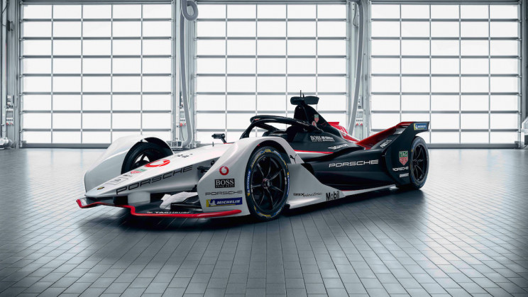 Porsche Reveals 99X Electric Race Car for New Formula E Season