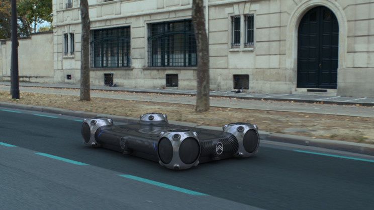 Citroën's Modular Platform Attaches to Luxury Lounge and Exercise Pods Citroën's Modular Platform Attaches to Luxury Lounge and Exercise Pods
