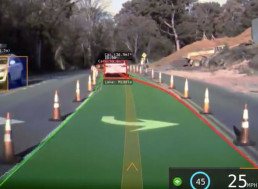 Watch Tesla's New Visualization Software Technology in Action