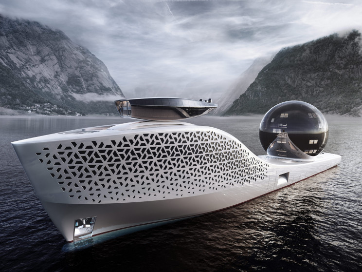 300-Meter Nuclear Megayacht Project Aims to Save the Earth 300-Meter Nuclear Megayacht Project Aims to Save the Earth
