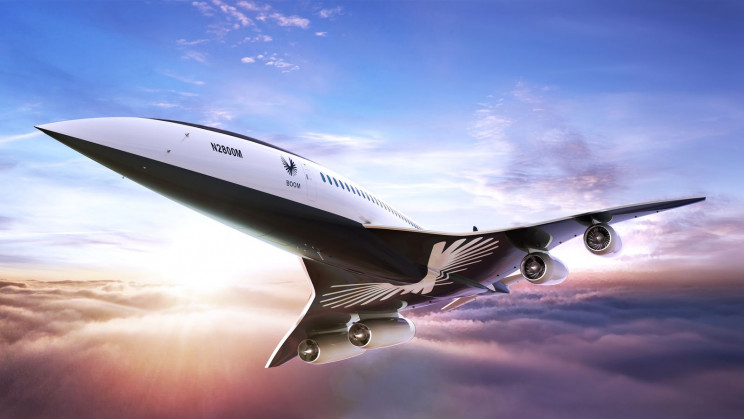 Boom's supersonic aircraft will fly at 1,300 mph with a Concorde-like look Boom's supersonic aircraft will fly at 1,300 mph with a Concorde-like look