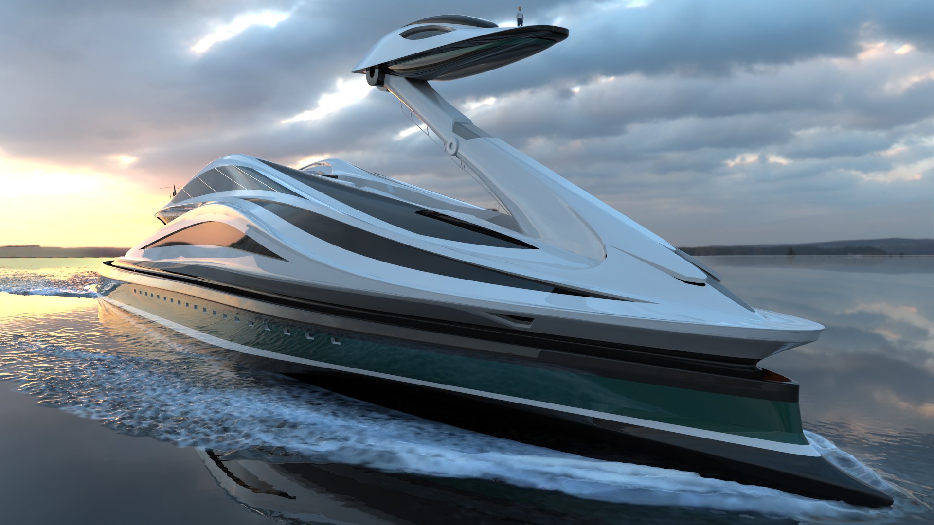 Swan-Shaped Luxury Electric Yacht Looks Straight out of a Fairy Tale Swan-Shaped Luxury Electric Yacht Looks Straight out of a Fairy Tale