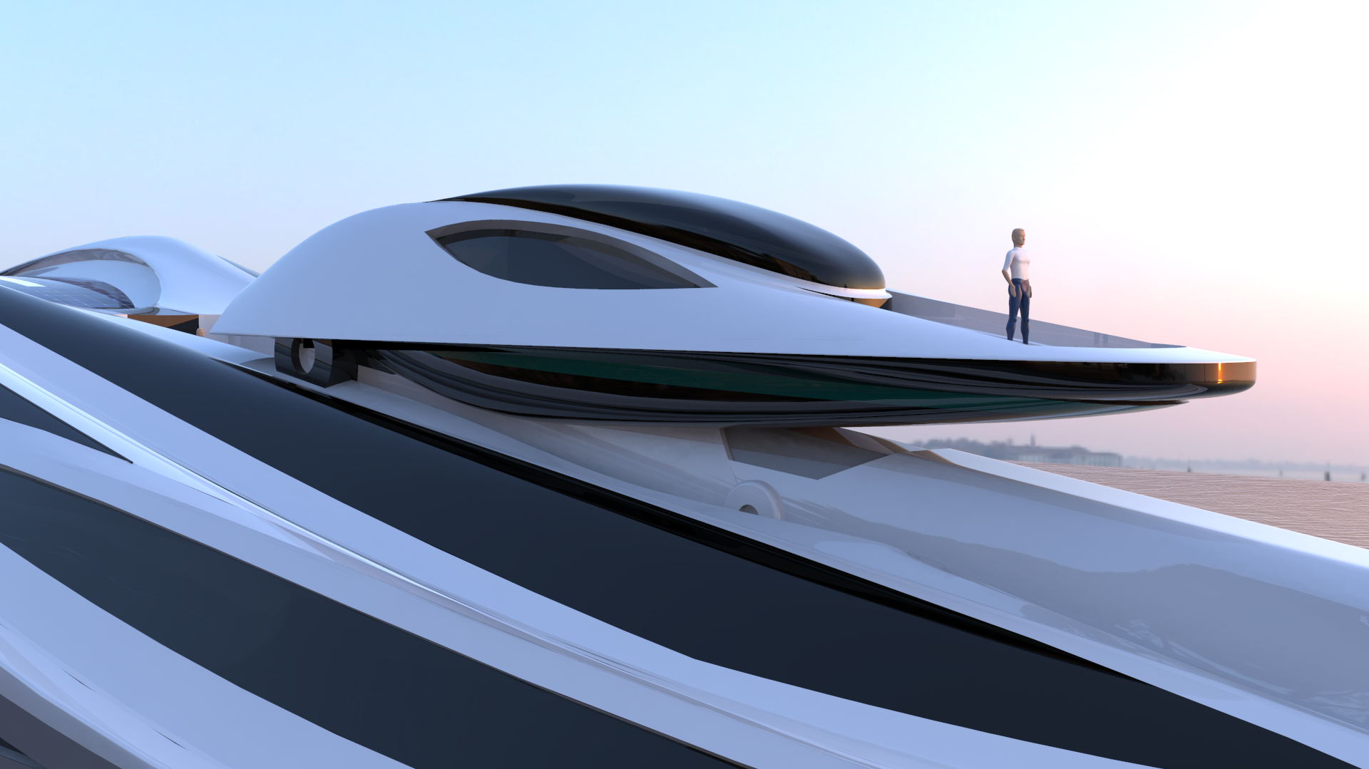 Swan-Shaped Luxury Electric Yacht Looks Straight out of a Fairy Tale Swan-Shaped Luxury Electric Yacht Looks Straight out of a Fairy Tale