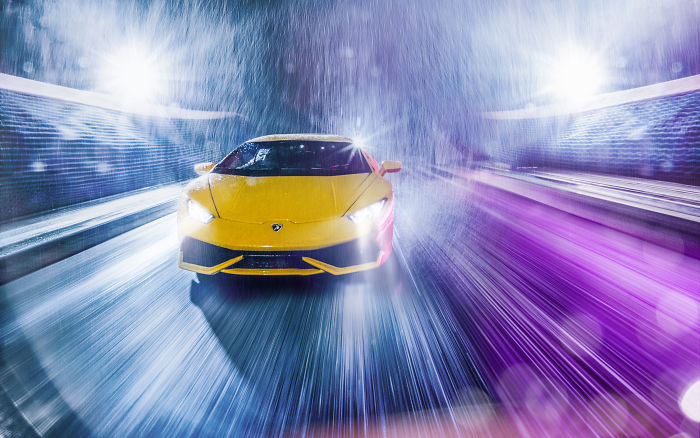 Car Photographer Does a Realistic Photoshoot With a Toy Car out of Boredom Car Photographer Does a Realistic Photoshoot With a Toy Car out of Boredom