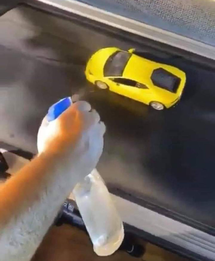 Car Photographer Does a Realistic Photoshoot With a Toy Car out of Boredom Car Photographer Does a Realistic Photoshoot With a Toy Car out of Boredom