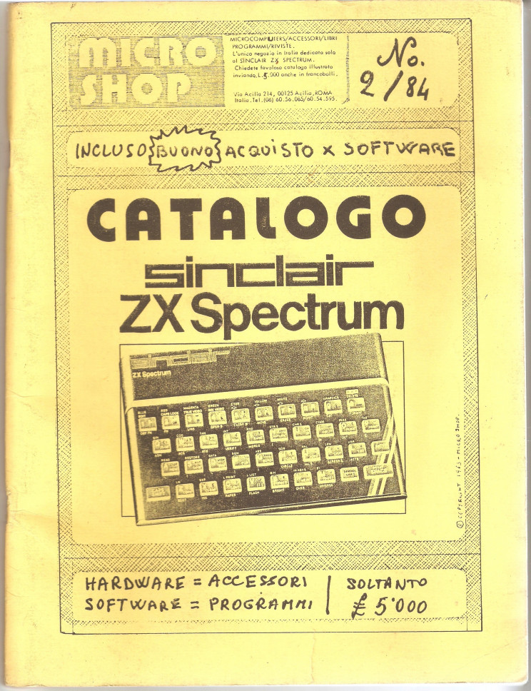 Sinclair catalogue