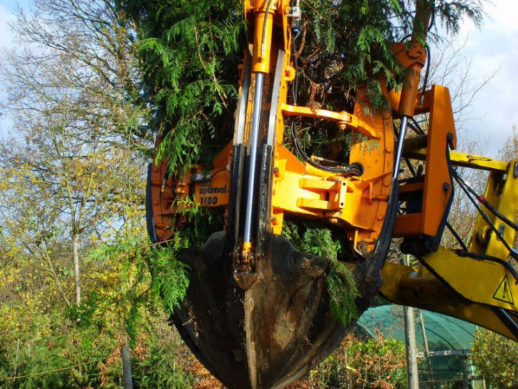 tree moving machines optimal