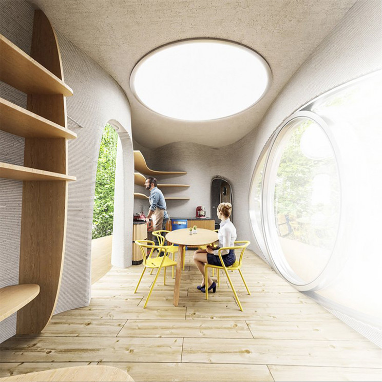 Eco-Friendly 3D Printed House Is Ready in 48 Hours and Lasts Up to 100 Years Eco-Friendly 3D Printed House Is Ready in 48 Hours and Lasts Up to 100 Years