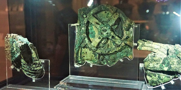 Antikythera Mechanism on display