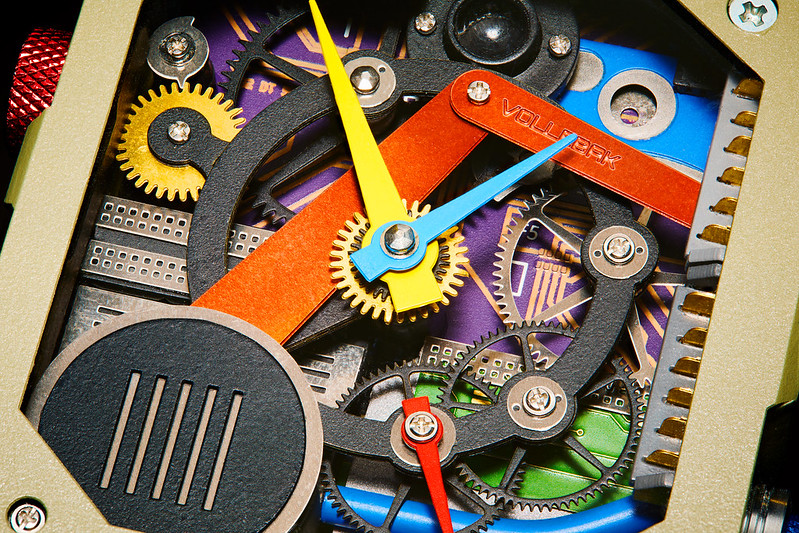 Upcycled Watch Made of Electronic Waste Like Microchips, Motherboards Upcycled Watch Made of Electronic Waste Like Microchips, Motherboards