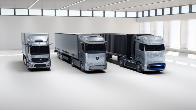 Mercedes-Benz Unveils Concept Hydrogen-Electric Trucks Mercedes-Benz Unveils Concept Hydrogen-Electric Trucks