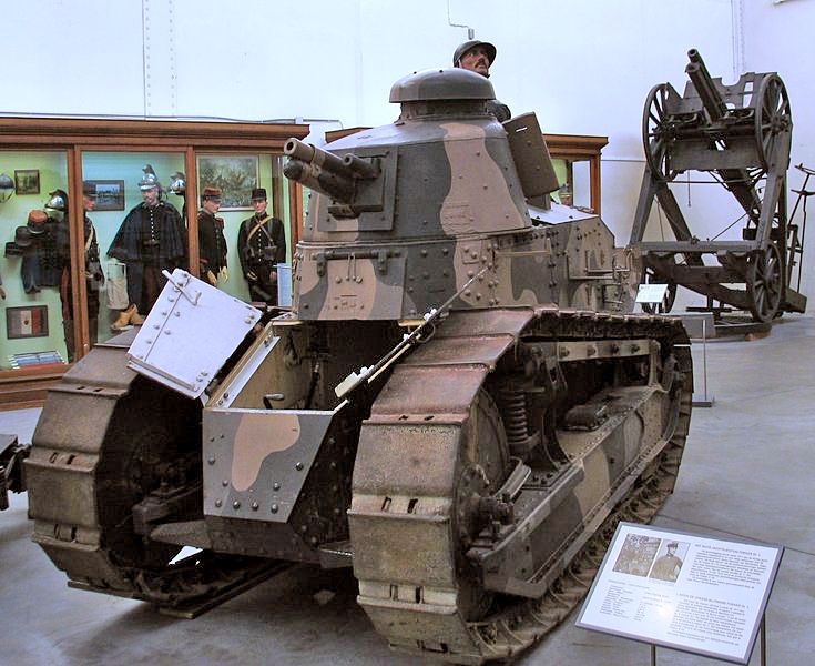 tanks of ww1 renault FT