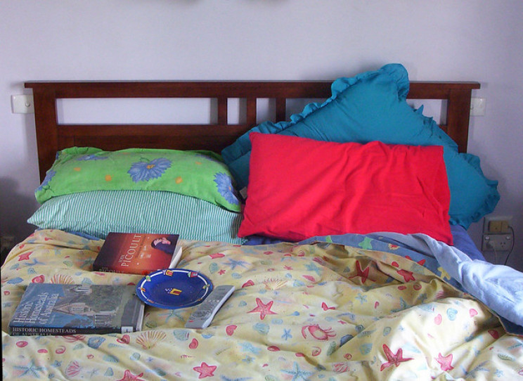 college organisation hacks bed