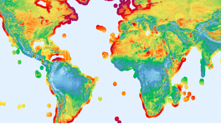 Global Wind Resource Map A Brand New 3.0 Version Of The Global Wind Atlas Has Been Released