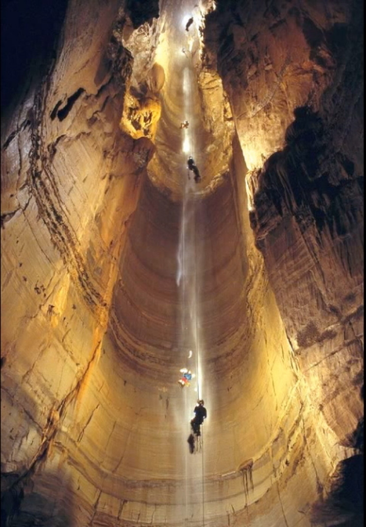 Inside Krubera Inside Krubera