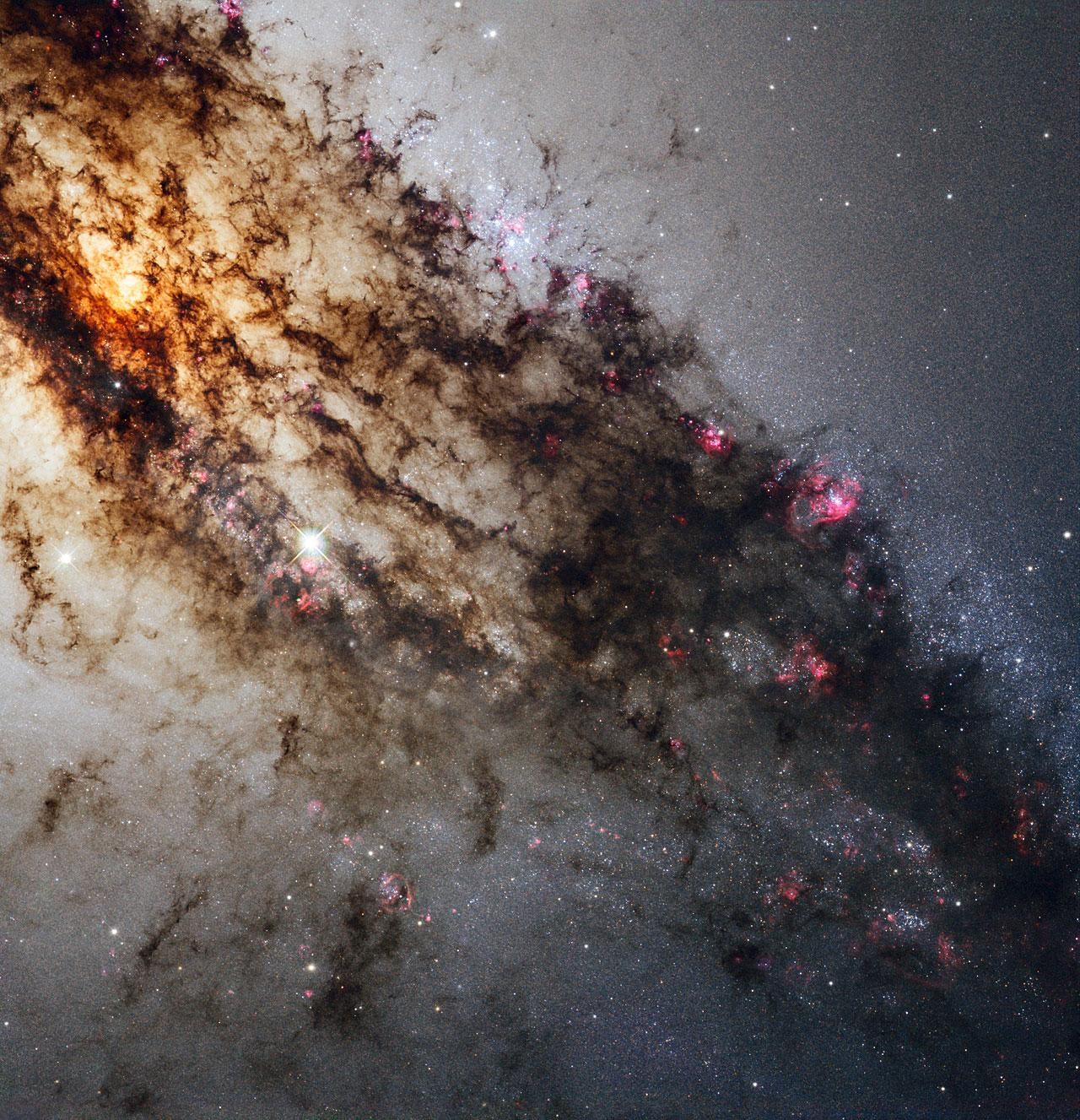 Centaurus A AGN in Centaurus A