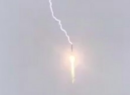 Lightning Is No Match for the Russian Soyuz Rocket