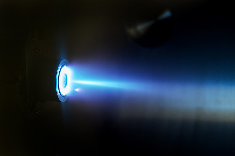 jet plasma engine satellite