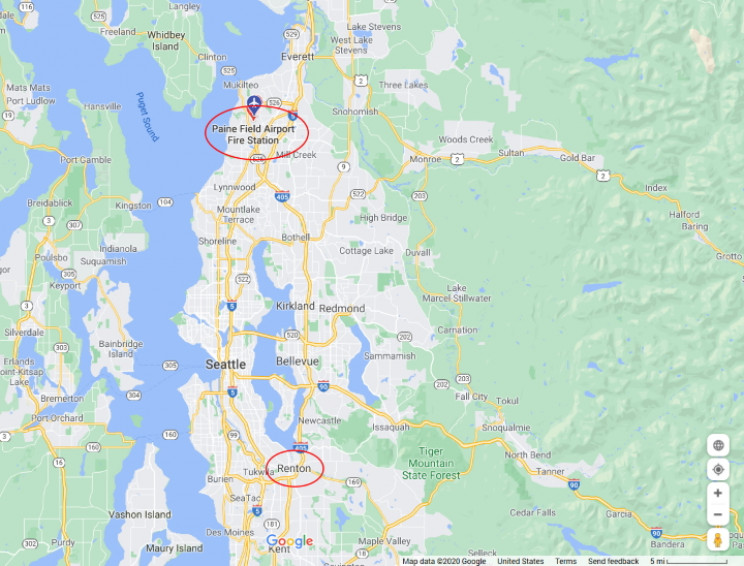 Everett and Renton, Washington Everett and Renton, Washington