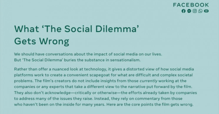 facebook-responds-social-dilemma Facebook Responds Social Dilemma