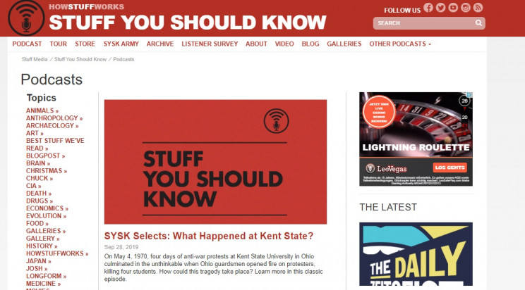 science podcasts sysk