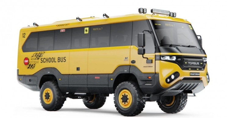 School's Never Out With This Heavy-Duty All-Terrain Bus School's Never Out With This Heavy-Duty All-Terrain Bus