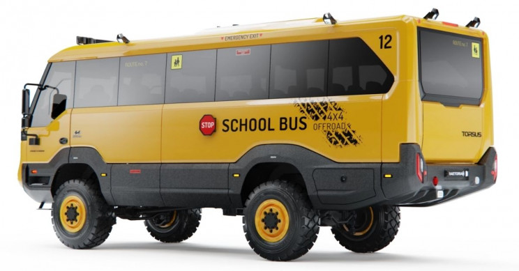 School's Never Out With This Heavy-Duty All-Terrain Bus School's Never Out With This Heavy-Duty All-Terrain Bus