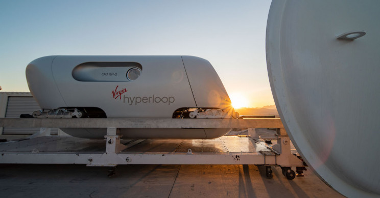 Virgin Hyperloop's First Ever Two Passenger Test Is a Success