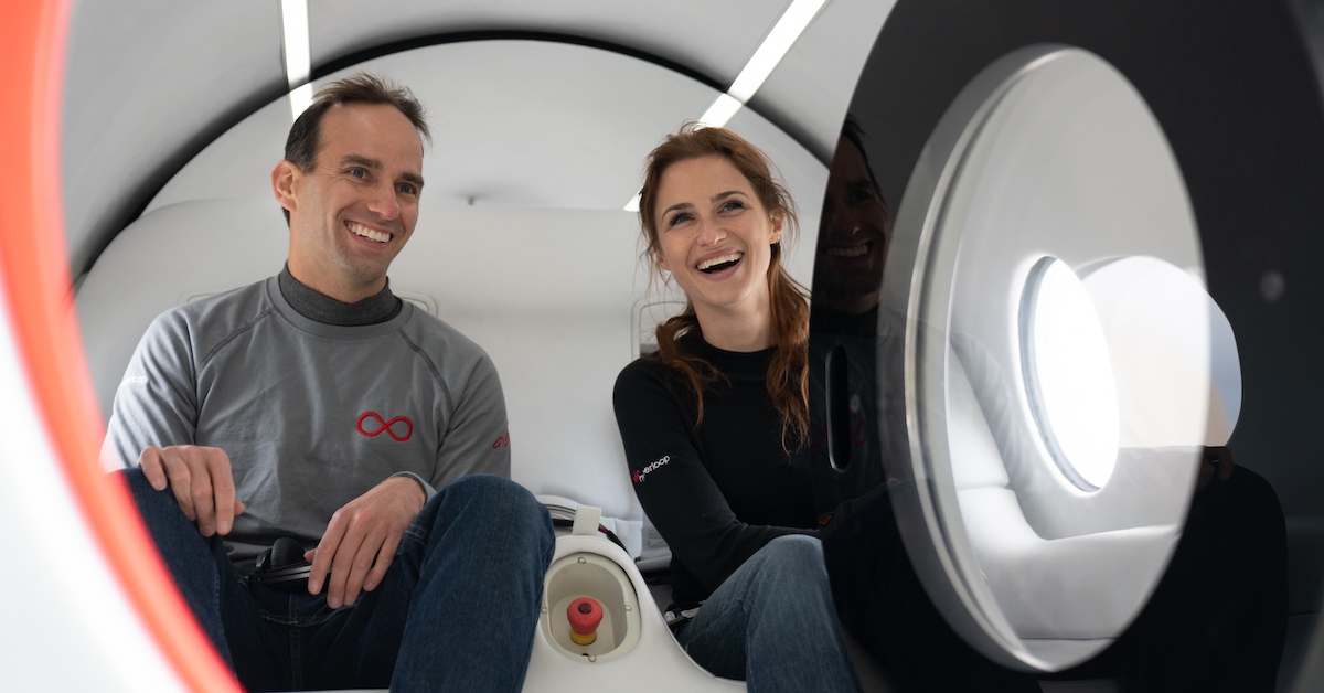 Virgin Hyperloop's First Ever Two Passenger Test Is a Success Virgin Hyperloop's First Ever Two Passenger Test Is a Success