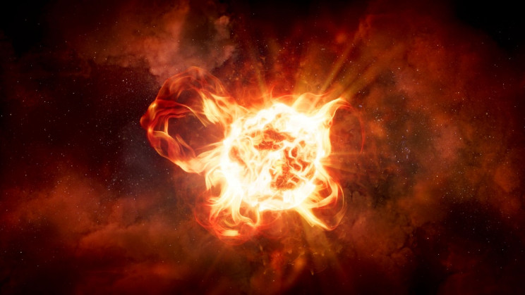 A Hypergiant Star Is 'Breathing' in Space. Has It Reached Its Death Throes?