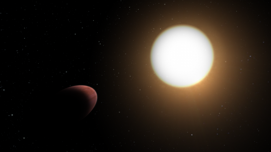 An Exoplanet Orbits So Close to Its Sun That Its Tides Deformed the Planet - Vimarsana News
