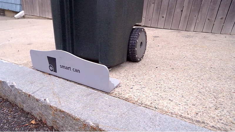 New Automated Trash Can Drives Itself to the Curb on Trash Day New Automated Trash Can Drives Itself to the Curb on Trash Day