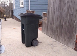New Automated Trash Can Drives Itself to the Curb on Trash Day