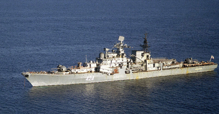 Russian Navy Commander Allegedly Stole Two Propellers from His Destroyer