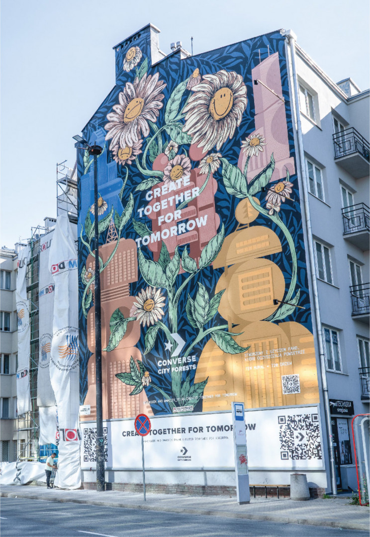 This Eco-Friendly Mural Cleans Air Pollution as Much as 780 Trees This Eco-Friendly Mural Cleans Air Pollution as Much as 780 Trees