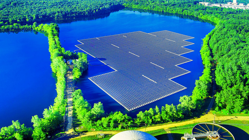 Placing floating solar panels over reservoirs could help against climate change - Vimarsana News