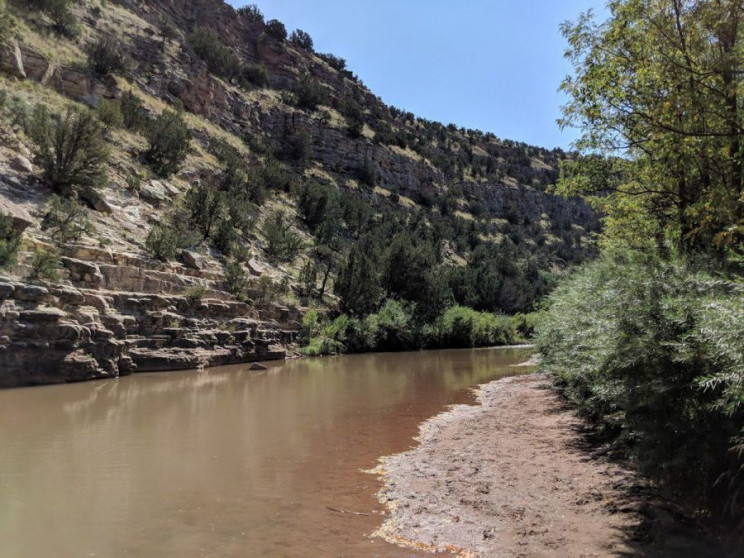 rivers that are drying up pecos
