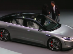 Sony Announces Vision S Electric Concept Car and New PS5 Logo