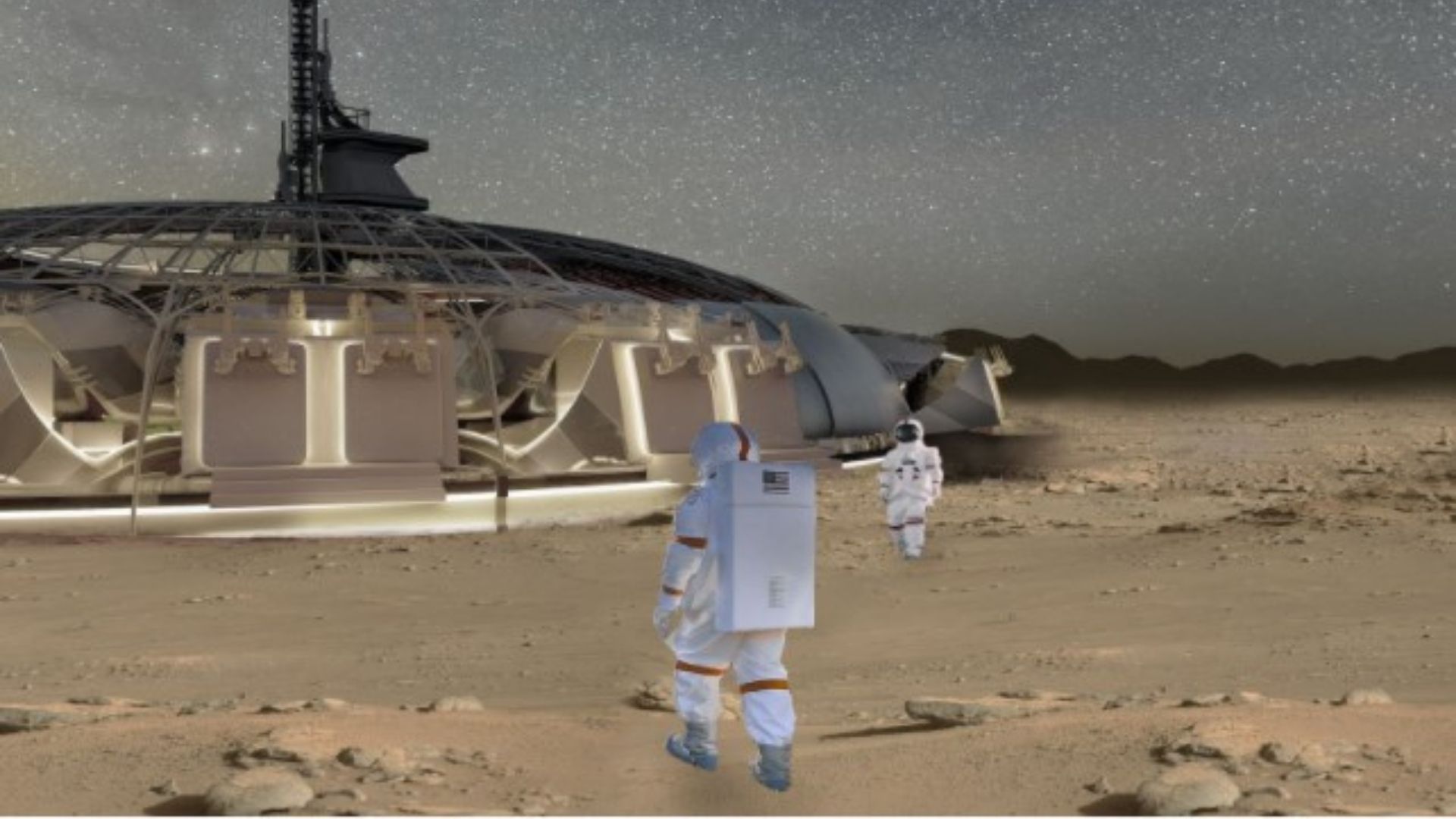 A new colony design for Mars can shield humans from radiation A new colony design for Mars can shield humans from radiation