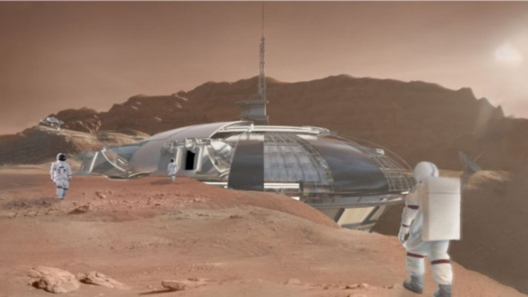 A new colony design for Mars can shield humans from radiation
