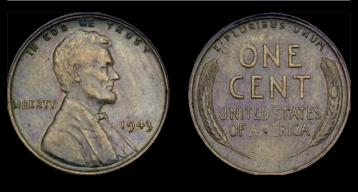 1943 Lincoln Head Copper Penny 1943 Lincoln Head Copper Penny