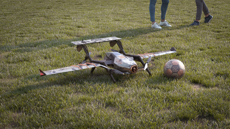 Hybrid Drone Combines the Best of Aircraft and Helicopter Design Hybrid Drone Combines the Best of Aircraft and Helicopter Design