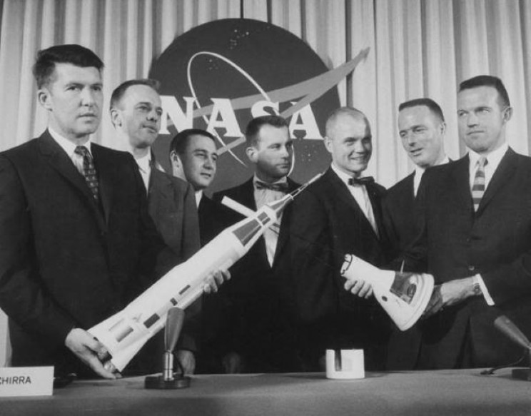 The Mercury 7 astronauts The Mercury 7 astronauts