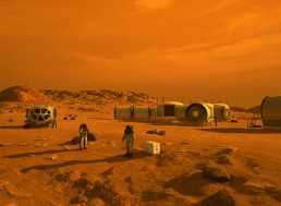 What Would a Martian Colony Look Like?