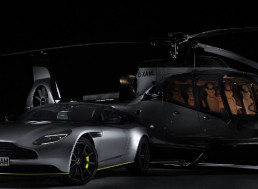 Airbus and Aston Martin Join Forces to Unveil Super Lux ACH130 Helicopter