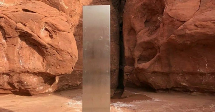 Scientists Find Mysterious Metal Monolith in Utah Desert