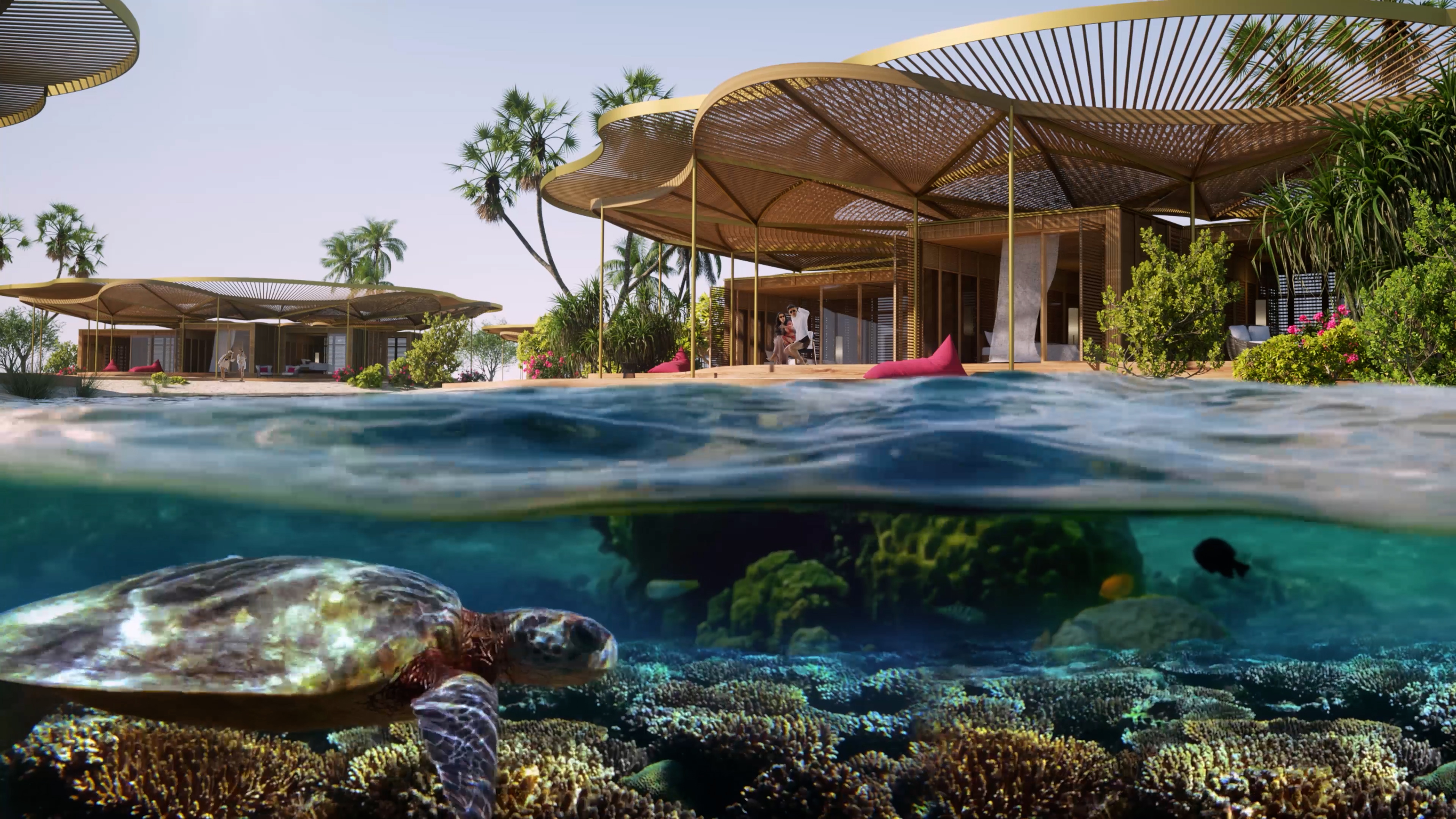 Saudi Arabia Launches Green Nature-Inspired Luxury Island Saudi Arabia Launches Green Nature-Inspired Luxury Island