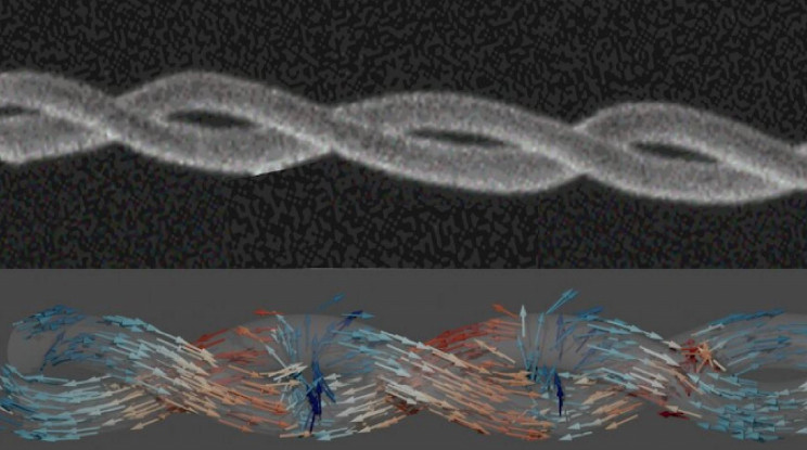 New Double Helixes Store Magnetic Information in Three Dimensions New Double Helixes Store Magnetic Information in Three Dimensions