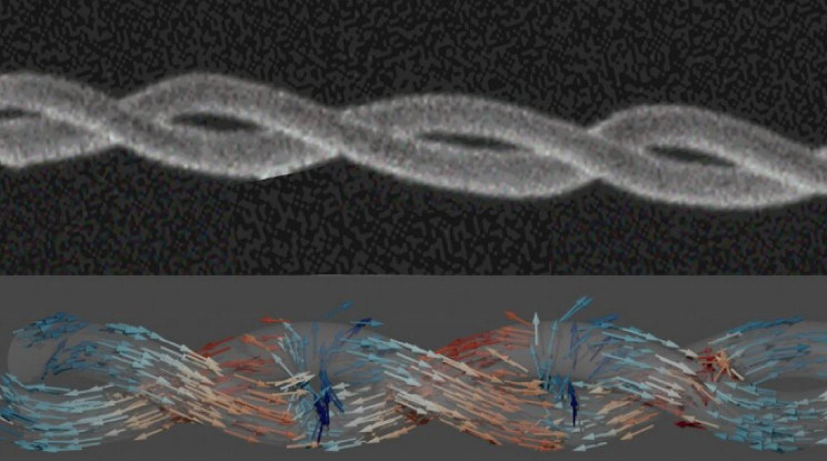 Новые двойные спирали хранят магнитную информацию в трех измерениях
